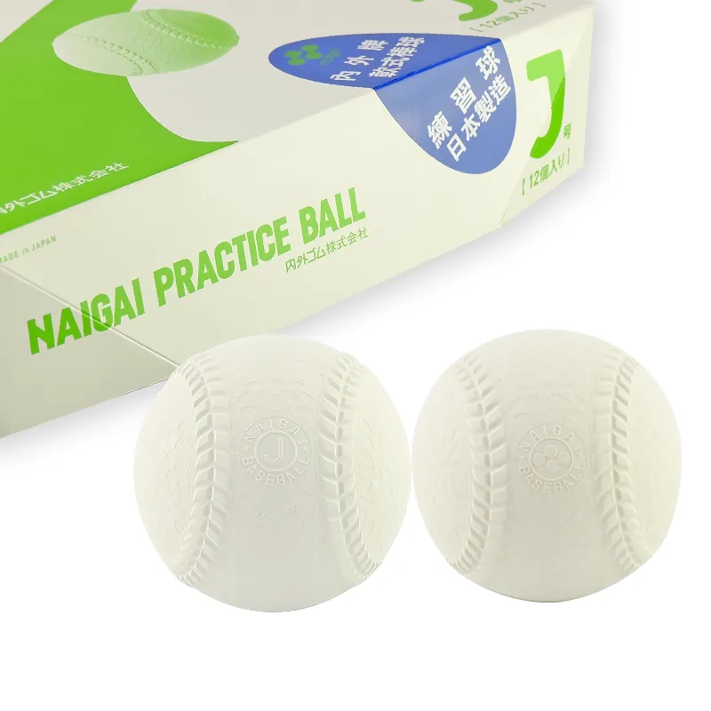J号軟式球（練習用）100球　NAIGAI野球